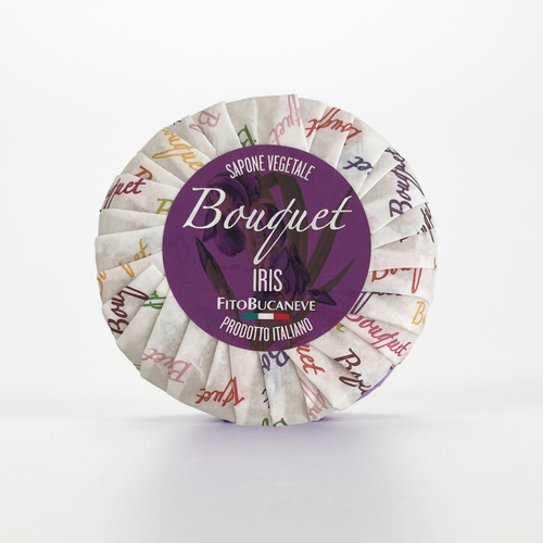 Saponetta Iris · Per Pelli Delicate e Sensibili · Sapone vegetale per la cura quotidiana