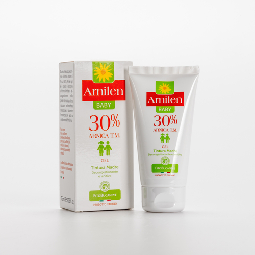 Arnilen · Gel Arnica Tintura Madre 30% · Baby · Conf. 75 ml · Azione Decongestionante e Lenitivo
