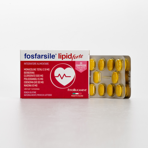 Due Confezioni · Fosfarsile Lipid Forte · Integratore Alimentare · Per regolare Funzionalità dell'Apparato Cardiovascolare