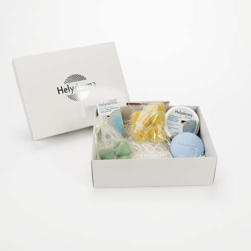 Cofanetto Helyderma Rituale · Kit Benessere e Cura del viso · Con Saponi delicati per la pelle