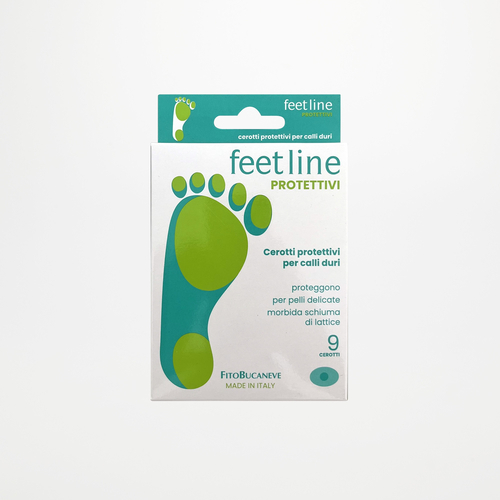 Feetline Cerotti Protettivi Calli Duri · Cerotti in cotone · Per la protezione dei calli