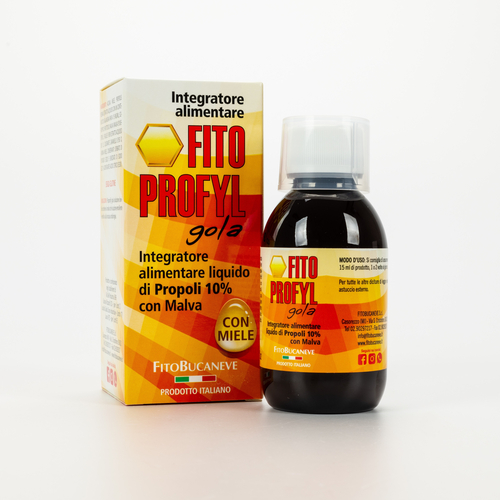 Fitoprofyl Sciroppo · Malva e Propoli per il benessere della tua bocca