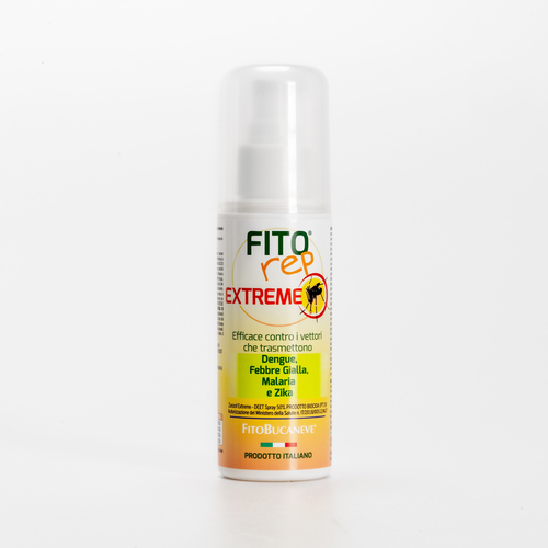 Lozione Spray · Fitorep Extreme · Repellente per zanzare e zecche