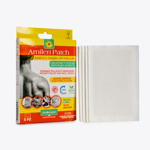 2 Confezioni · Arnilen Patch · Cerotto Cosmetico · Estratti Vegetali · Arnica e Artiglio del Diavolo