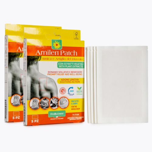 2 Confezioni · Arnilen Patch · Cerotto Cosmetico · Estratti Vegetali · Arnica e Artiglio del Diavolo