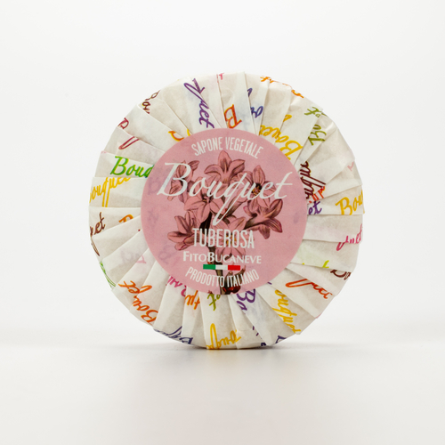 Saponetta Tuberosa · Per Pelli Delicate e Sensibili · Sapone vegetale per la cura quotidiana