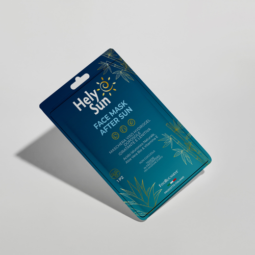 HelySun Face Mask After Sun · Maschera Hydrogel Doposole Idratante e Lenitiva · DermoScience Cryo Effect