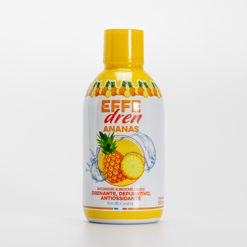 Effedren · Integratore Alimentare Ananas · Per drenare i Liquidi corporei in eccesso