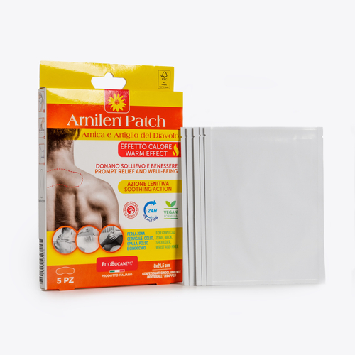 2 Confezioni · Arnilen Patch Calore · Cerotto Cosmetico · Effetto Calore · Arnica e Artiglio del Diavolo