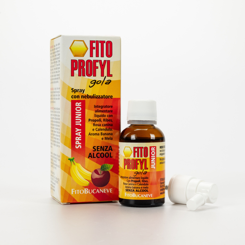 Fitoprofyl Spray Junior · Purifica · igienizza e lenisce il cavo orale dei più piccoli
