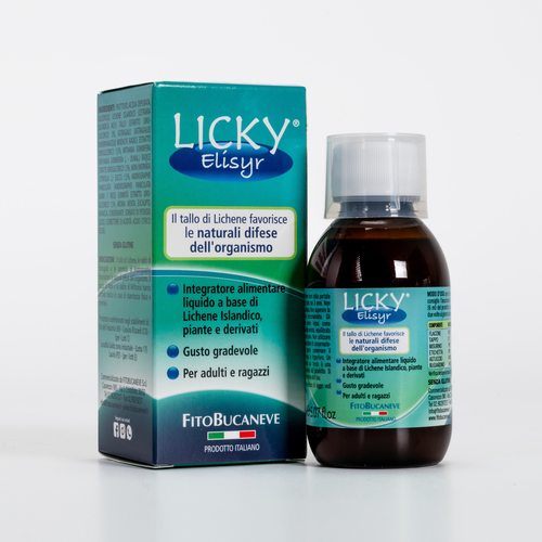Licky Sciroppo · Elisyr · Favorisce le Naturali Difese dell' organismo