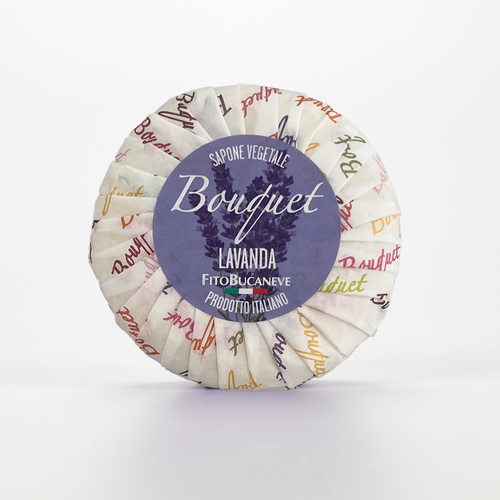 Saponetta alla Lavanda · Per Pelli Delicate e Sensibili · Sapone vegetale per la cura quotidiana