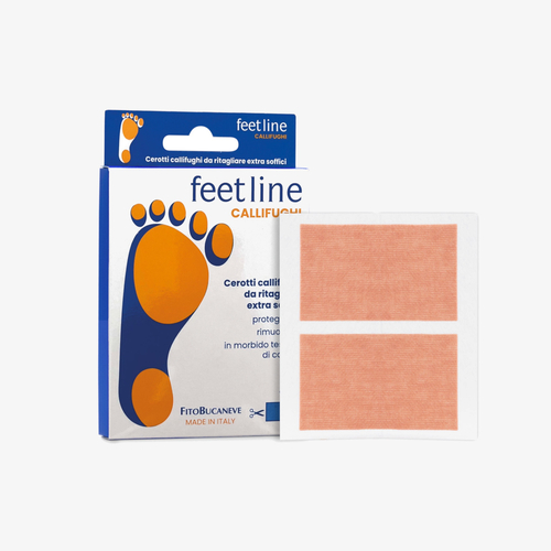 Feetline Cerotti Callifughi da ritagliare · Cerotti contro i calli, ritagliabili su misura